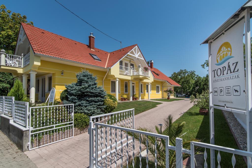 Topaz Apartmanhazak Balatongyörök Eksteriør bilde